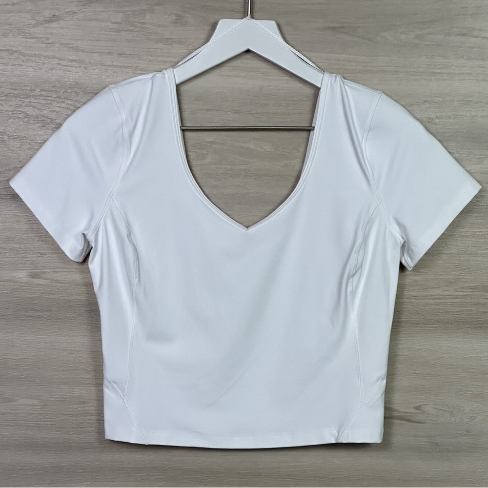 Lululemon Athletica align tee in color ocean air